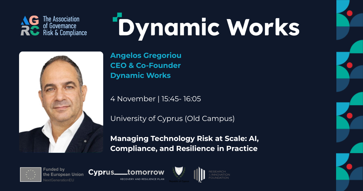 Dynamic Works Sponsors AGRC Risk Conference in Nicosia